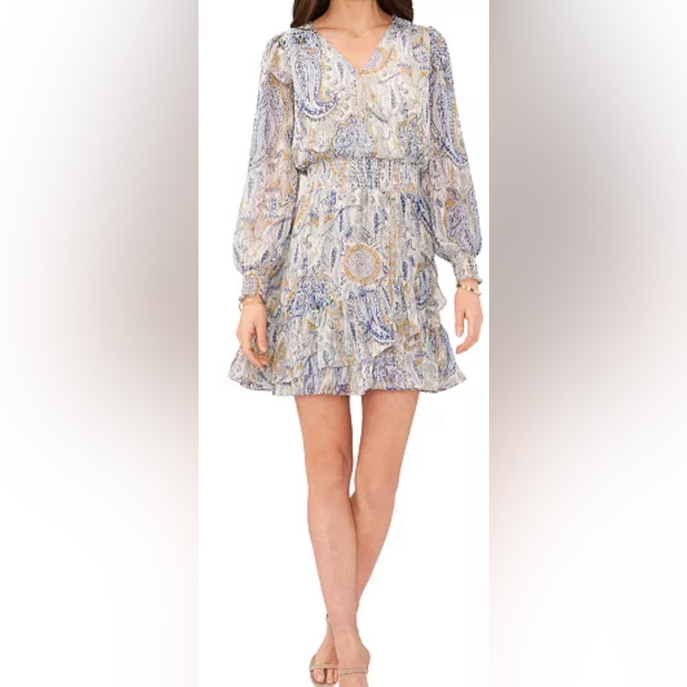 VINCE CAMUTO
Women's Crossover Long Sleeve Dress